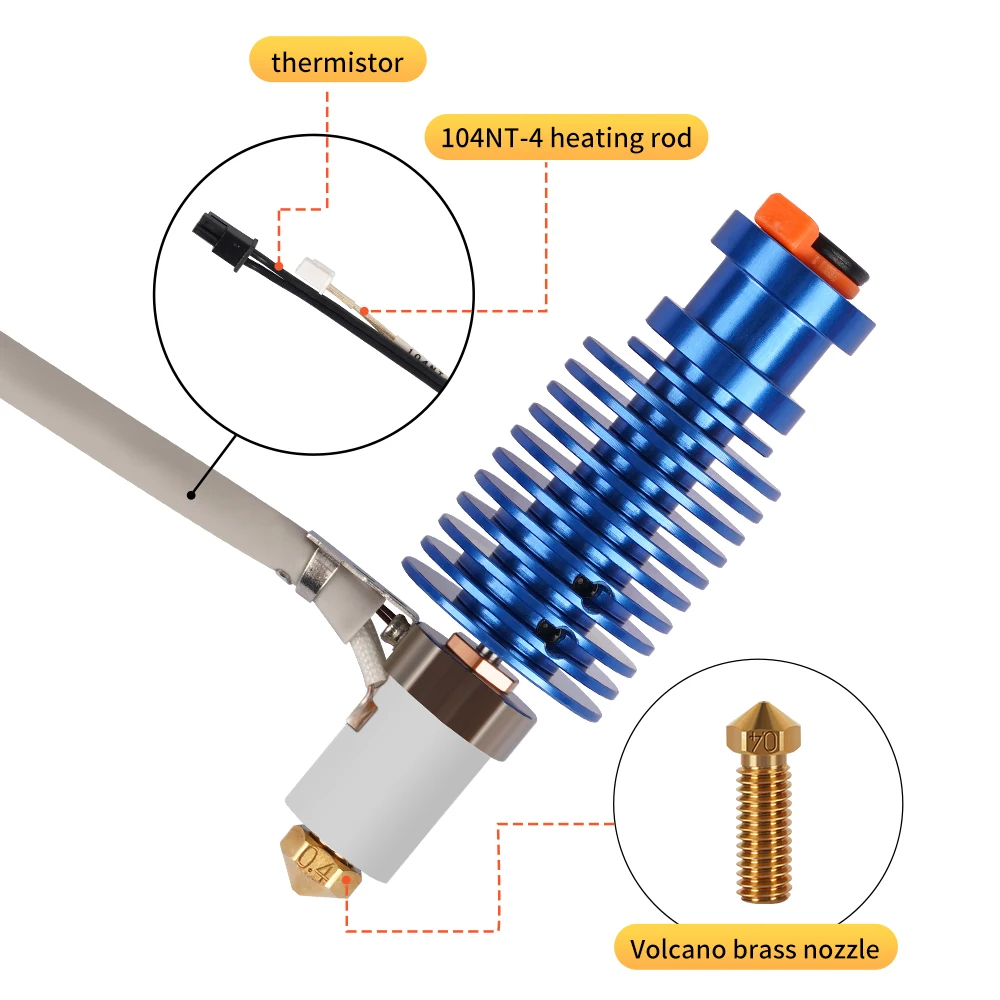 Corexy 3D Printer Kit - Volcano Hotend Kit 24V 60W For