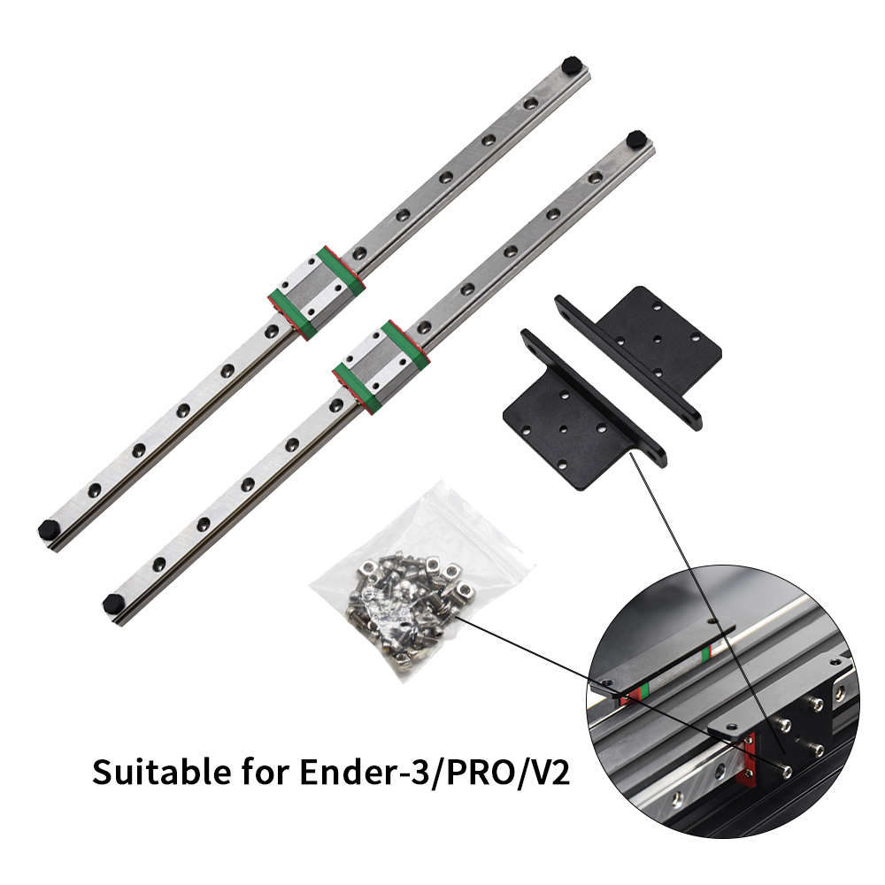 Ender3/V2PRO Dual Y Axis Linea - đánh giá và giá Linear Rail Mgn12H Set