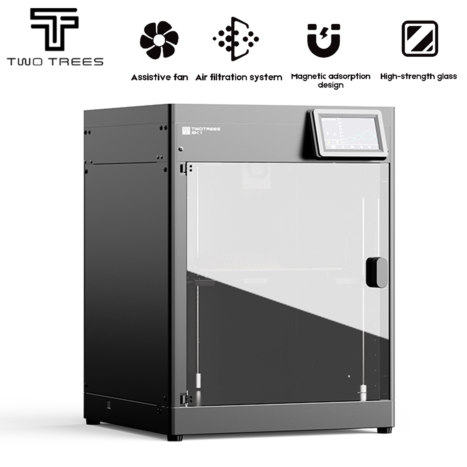 TwoTrees SK1 Fast Speed 700mm/ - đánh giá và giá Corexy 3D Printer Kit