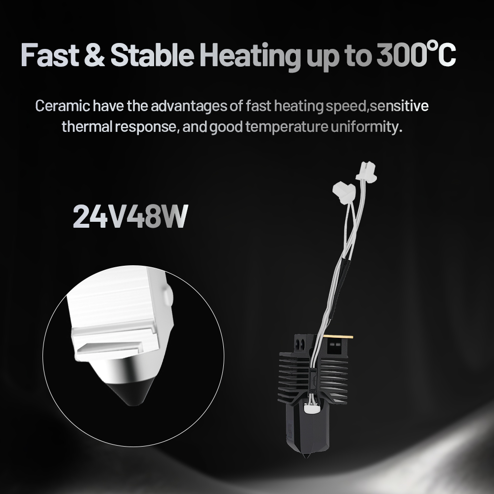 Hotend For Snapmaker U1 24V 48 - đánh giá và giá High Flow Ceramic Hotend