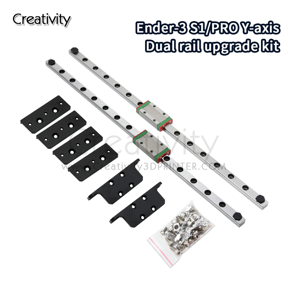 Ender 3 S1 Dual Y-axis Upgrade - đánh giá và giá Linear Rail Mgn12H Set