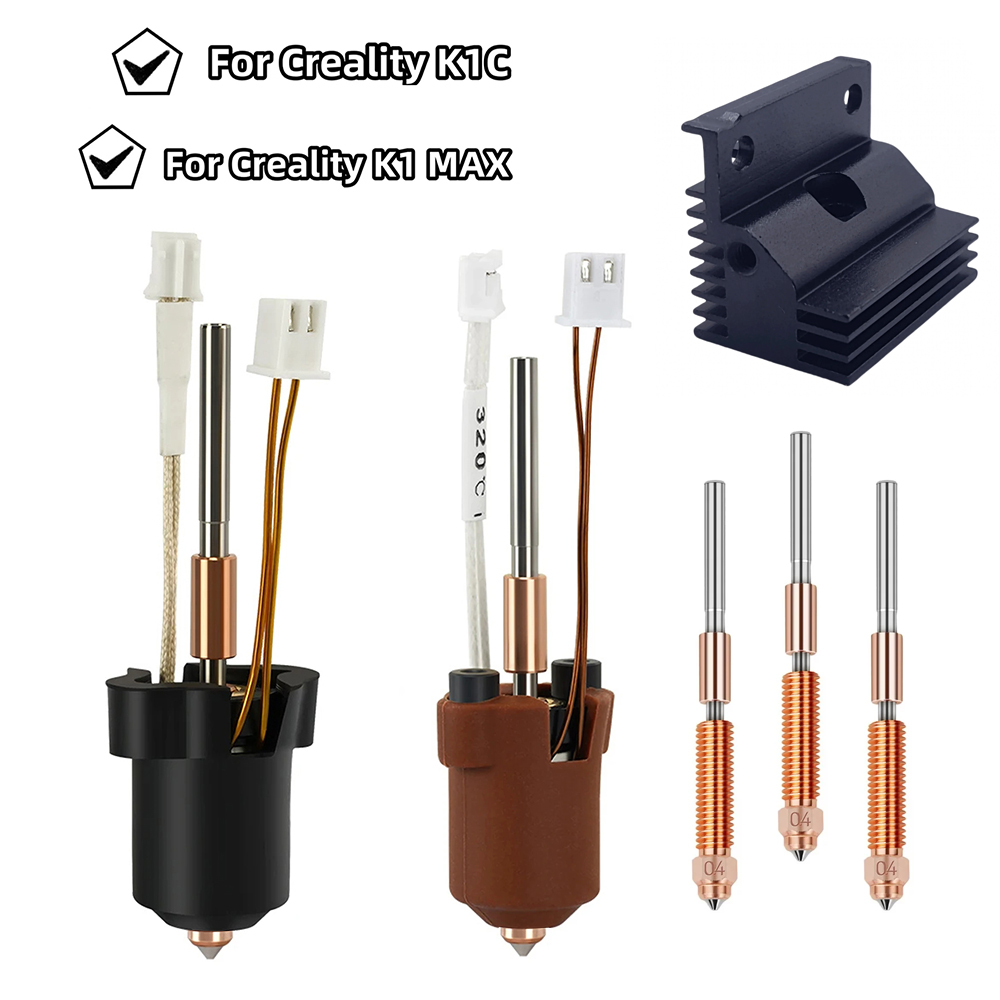 Hotend For Creality K1C K1 MAX - đánh giá và giá High Flow Ceramic Hotend