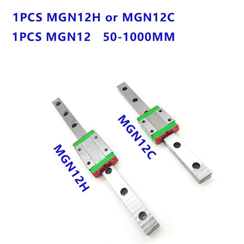 12mm Linear Guide MGN12 Rail 1 - đánh giá và giá Linear Rail Mgn12H Set