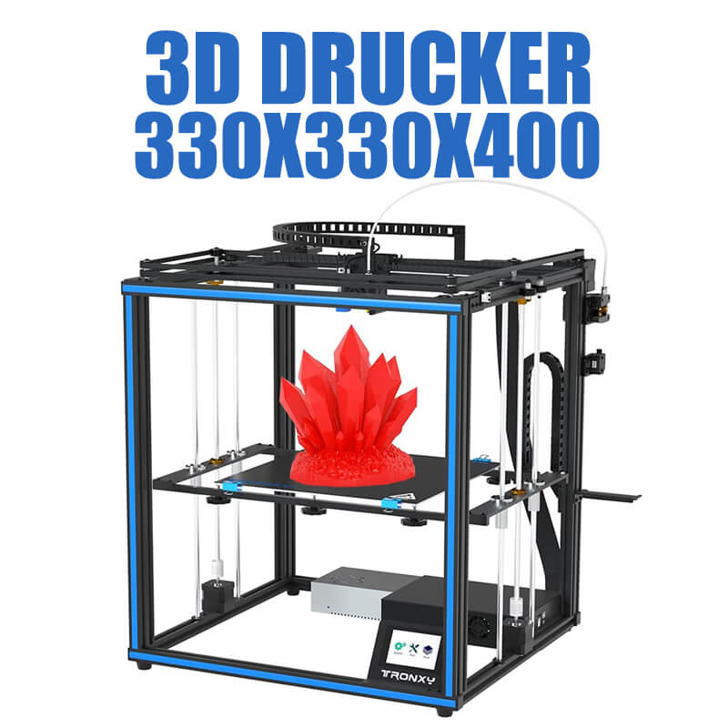 Tronxy X5SA Impressora 3D Prin - đánh giá và giá Corexy 3D Printer Kit