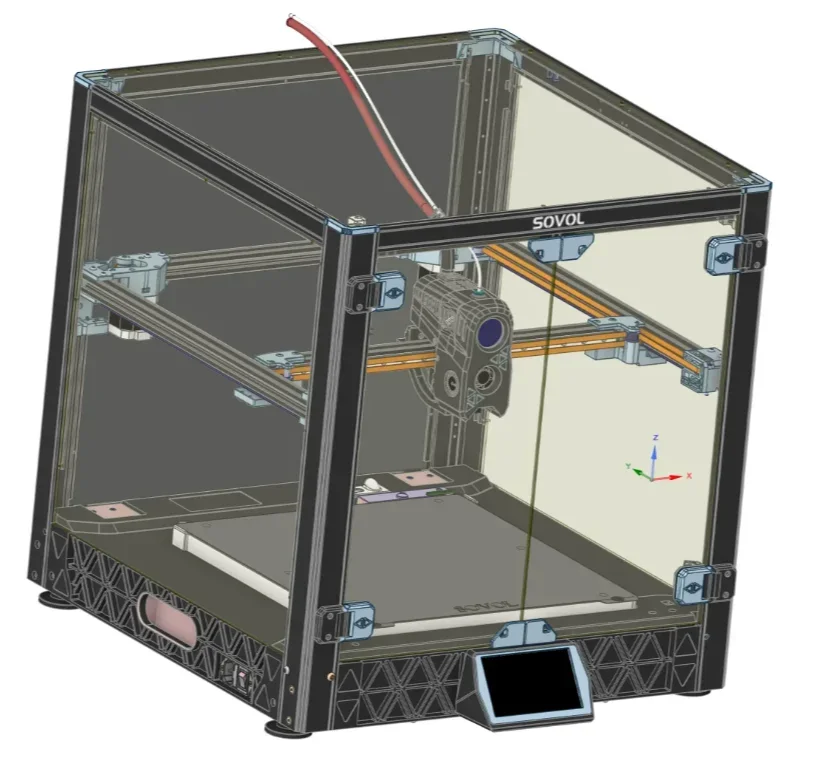 Sovol SV08 Full PC Enclosure K - đánh giá và giá Corexy 3D Printer Kit