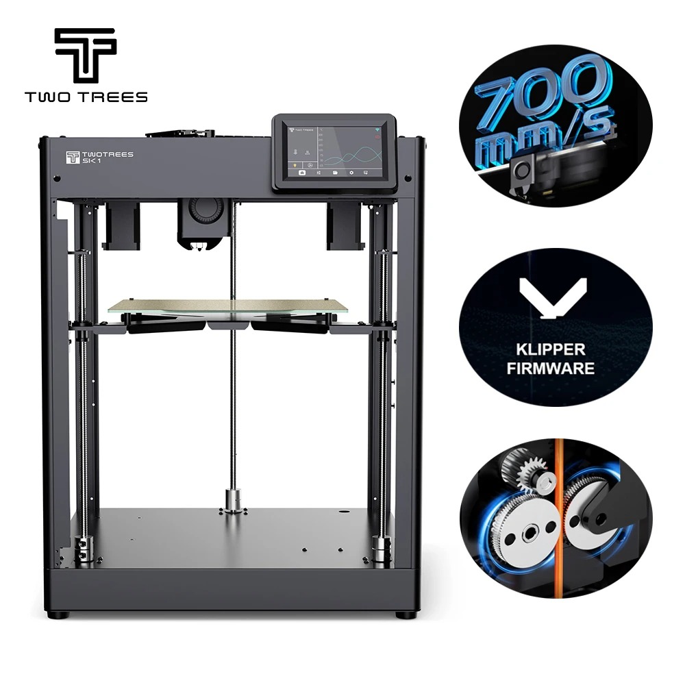 Twotrees SK1 High Speed 3D Pri - đánh giá và giá Corexy 3D Printer Kit