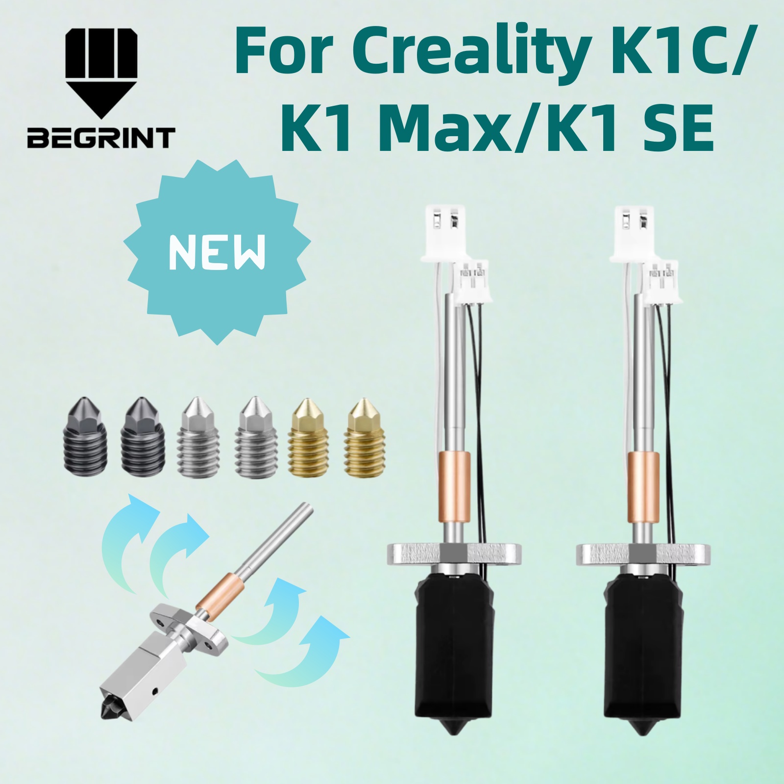 Latest Ceramic Heating Block K - đánh giá và giá High Flow Ceramic Hotend